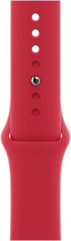 Ремешок Apple Watch 45mm Red Sport Band (MKUV3ZM/A), красный