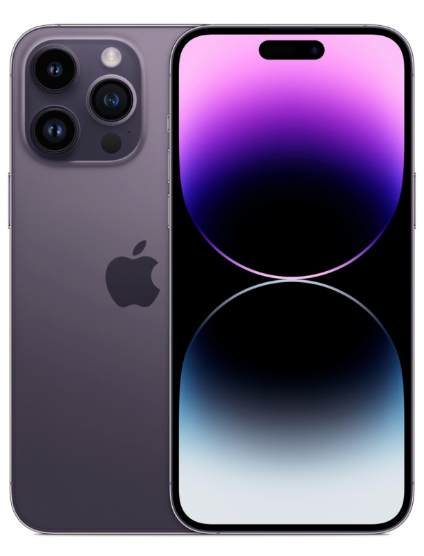 Apple iPhone 14 Pro Max, 256 Гб (е-sim+nano sim), тёмно-фиолетовый
