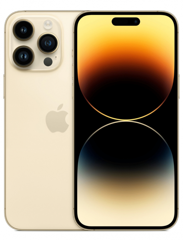 Apple iPhone 14 Pro Max, 256 Гб (е-sim+nano sim), золотой