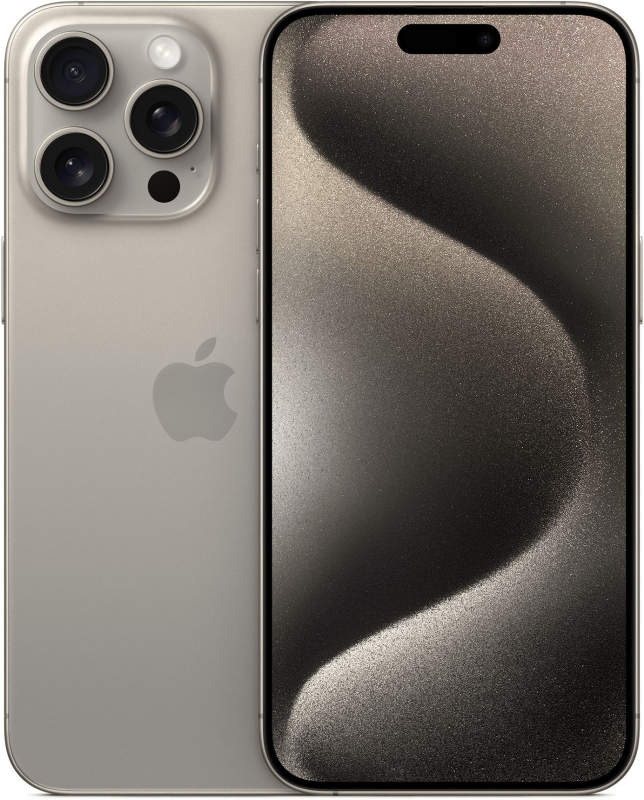 Apple iPhone 15 Pro Max, 1ТБ, "натуральный титан"