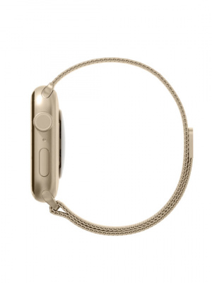 Ремешок «vlp» из нержавеющей стали сетчатый для Apple Watch 424445, золотой 4