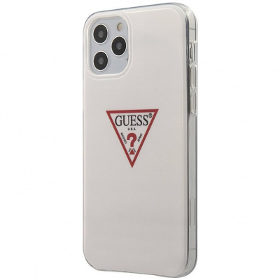 Чехол Guess Shiny Triangle logo для iPhone 12 Pro Max
