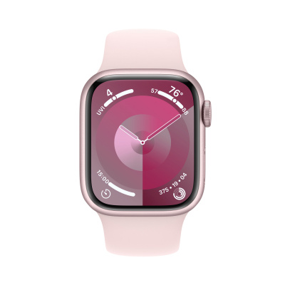 Часы Apple Watch Series 9, 45mm M/L розовый
